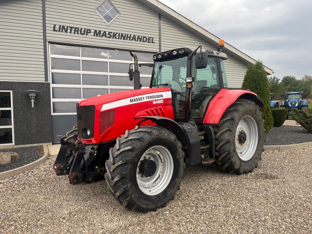Massey Ferguson 6490 Dyna 6 med frontlift 2