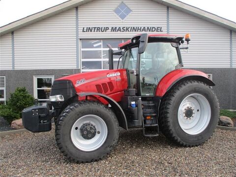 Case IH Puma 240 CVX  Luftanlæg, affjedret foraksel og a