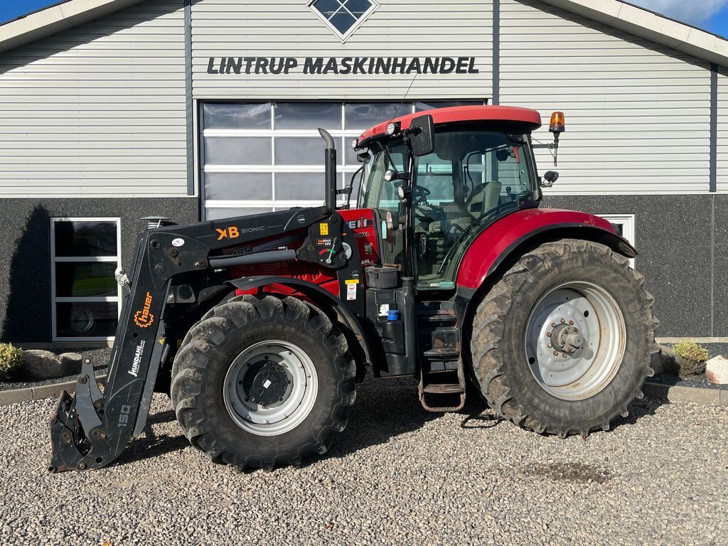 Case IH PUMA 185 CVX Med frontlæsser og frontlift 1