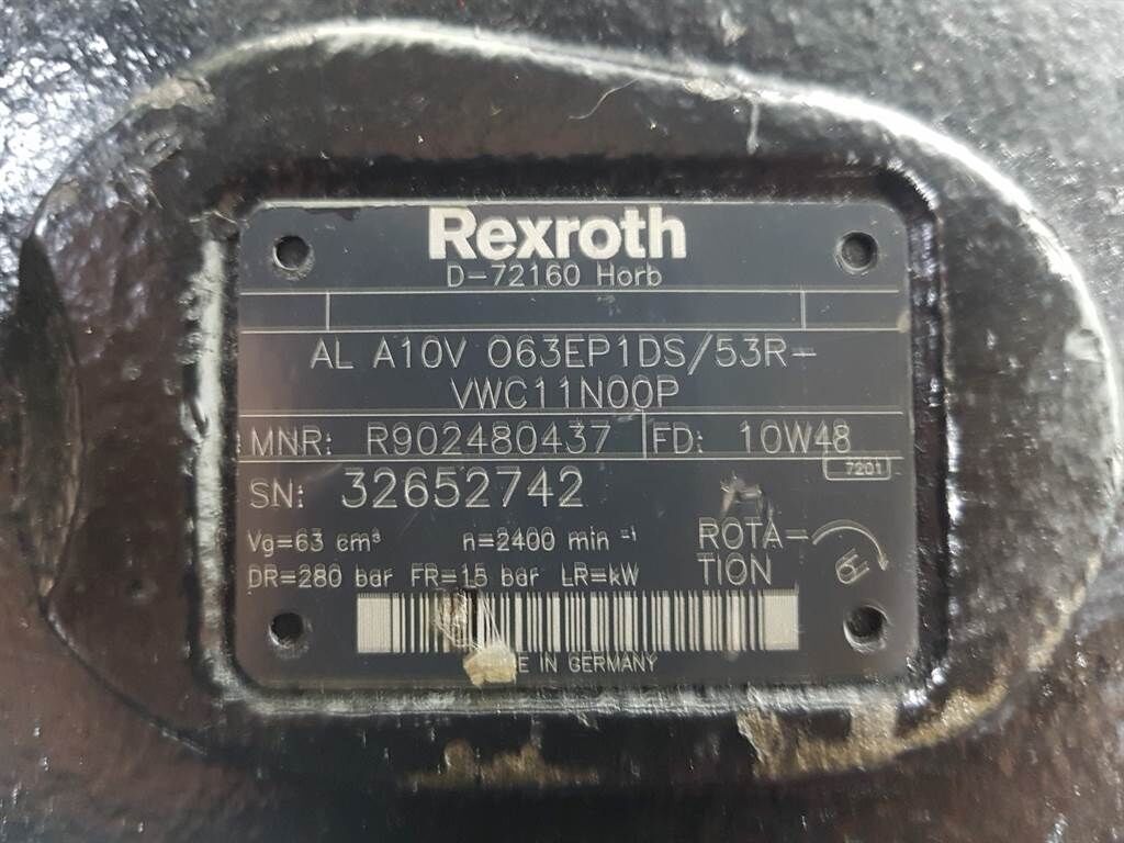 ALA10VO63EP1DS/53R - Load sensing pump 3