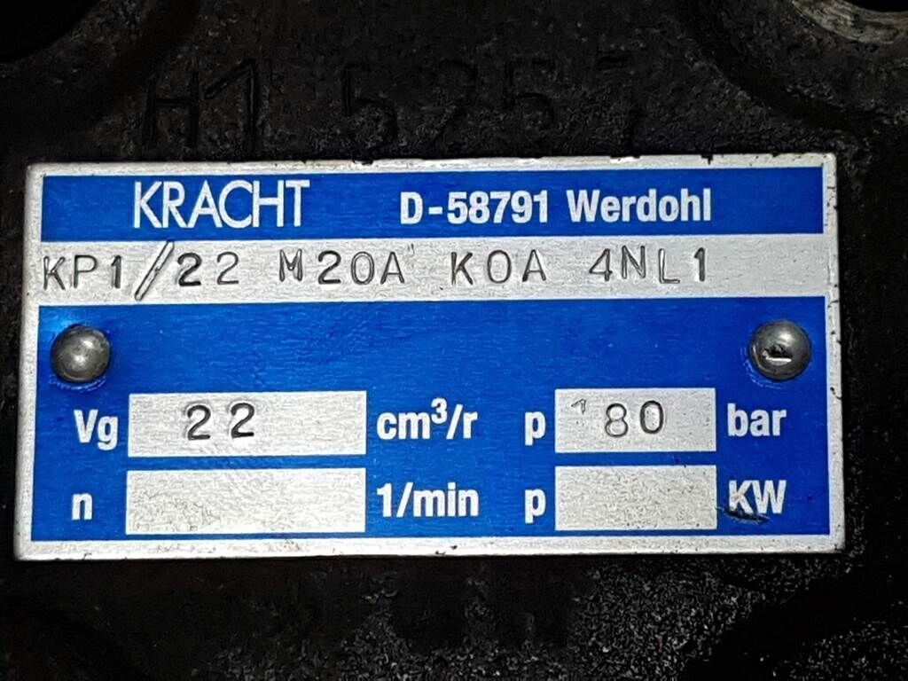 KP1/22M20AK0A4N-Gearpump/Zahnradpumpe/Tandw 3