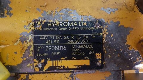 Sonstige AZ10-Hydromatik A4V71DA2.0R1G5A1A-Drive pump