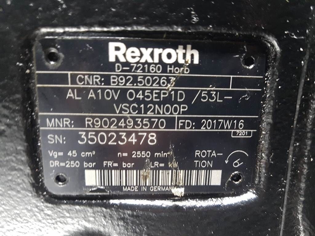 ALA10VO45EP1D/53L - Load sensing pump 3