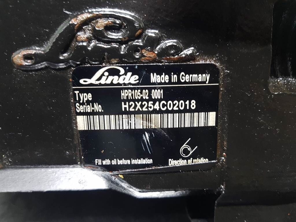 HPR105-02 - Drive motor/Fahrmotor/Rijmotor 3
