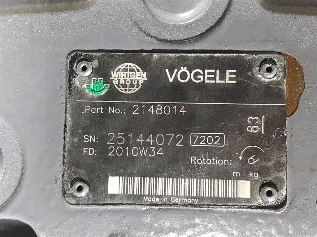 A10VG45 - Vögele - 2148014 - Drive pump 3