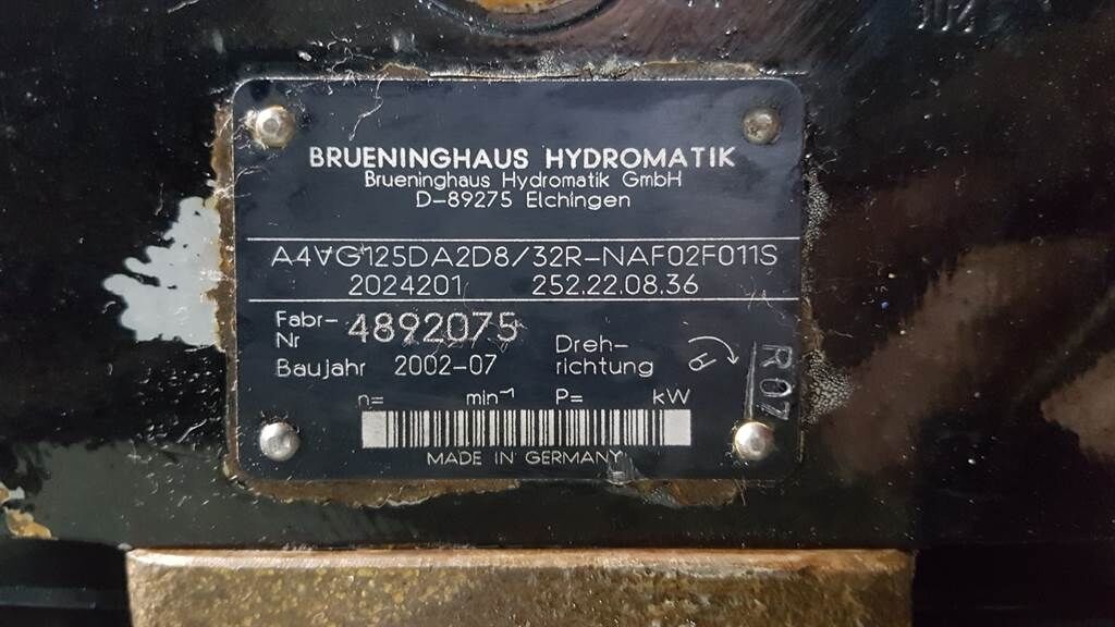 Brueninghaus A4VG125DA2D8/32R-R902024201-Drive p 3