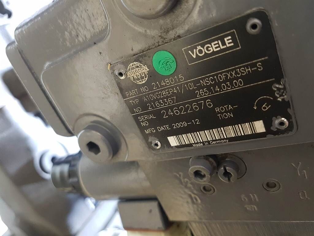 A10VG28EP41/10L - Vögele - 2148015 - Drive pump 3