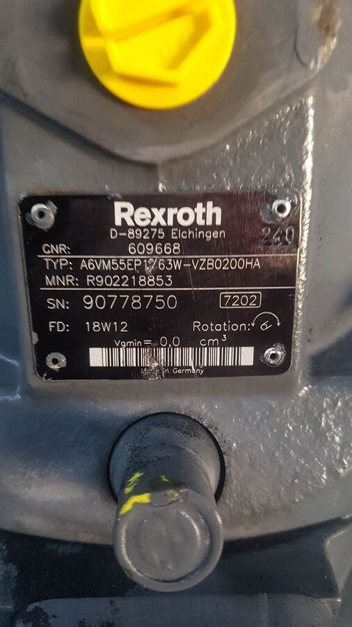 A6VM55EP1/63W - Drive motor/Fahrmotor/Rijmotor 3