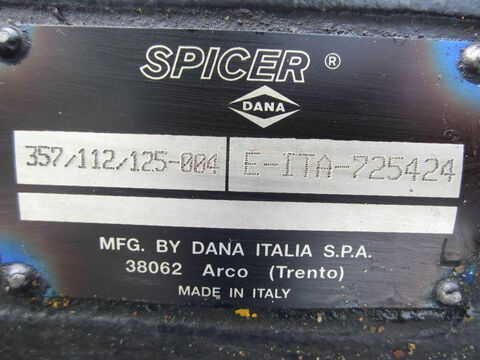 Sonstige Spicer Dana 357/112/125-004 - /Achse/As
