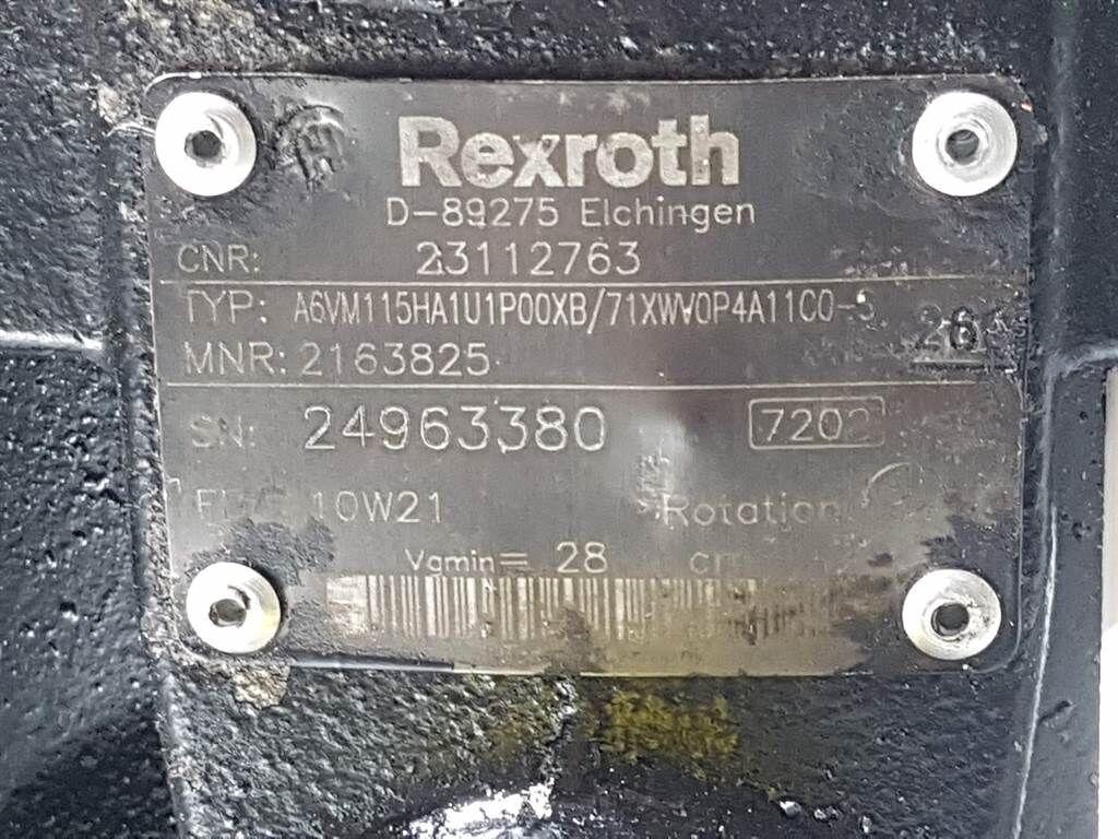 AS900-23112763-Rexroth A6VM115-Drive motor 3