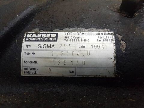 Kaeser Kompressoren Sigma255-1.7184.0-Compressor/Kompre