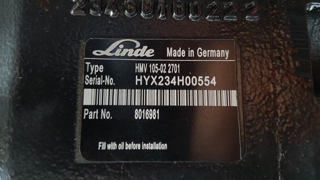 HMV105-02 - Atlas 75S - Drive motor/Fahrmotor 3