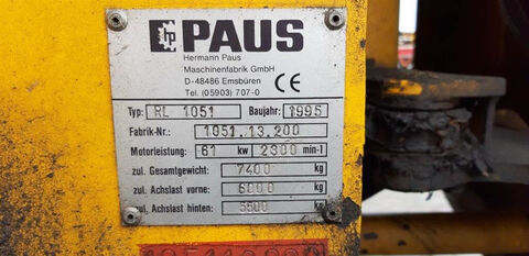 Paus RL 1051 (For parts)