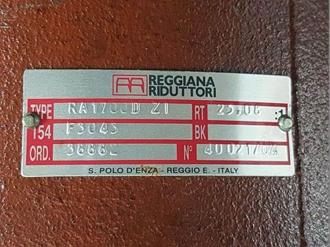 Sonstige Reggiana Riduttori RA1700D ZI-154F3043-Reductor/