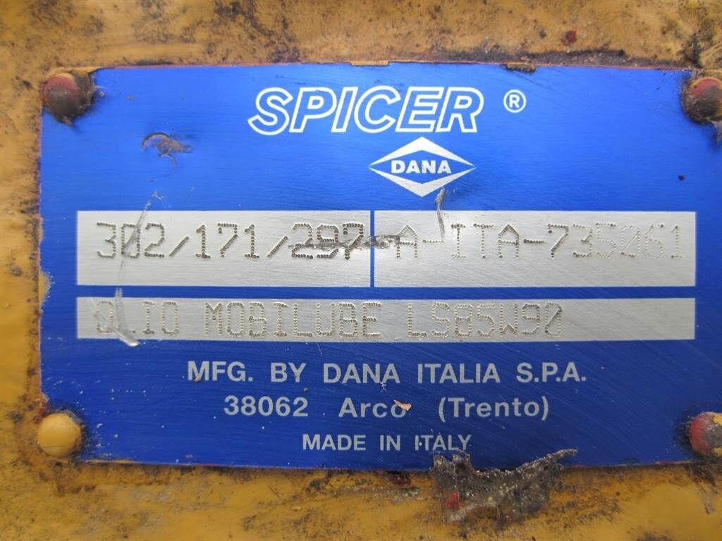 Dana 302/171/297 - /Achse/As 3