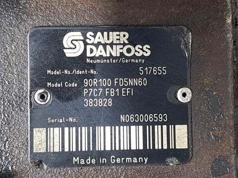 Sonstige Sauer Danfoss 90R100FD5NN60P7C7-517655-Drive pum