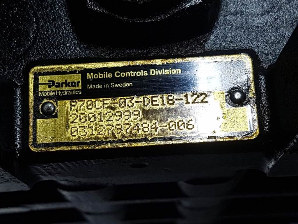 P70CF - Terex SKL 834 - Valve/Ventile/Ventiel 3