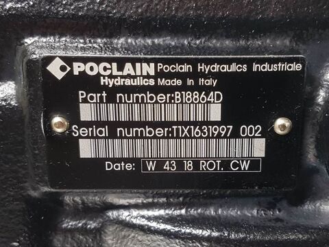 Sonstige Poclain B18864D - Drive pump/Fahrpumpe/Rijpomp