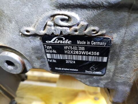 Sonstige HPV75-02 - Vögele - 2075214 -Drive pump/Fahrpump