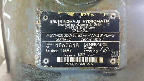 Sonstige Brueninghaus Hydromatik A6VM200DA5/63W - Drive m