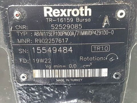 Sonstige MLT630/730-Rexroth A6VM115EP100PN00A-Drive motor
