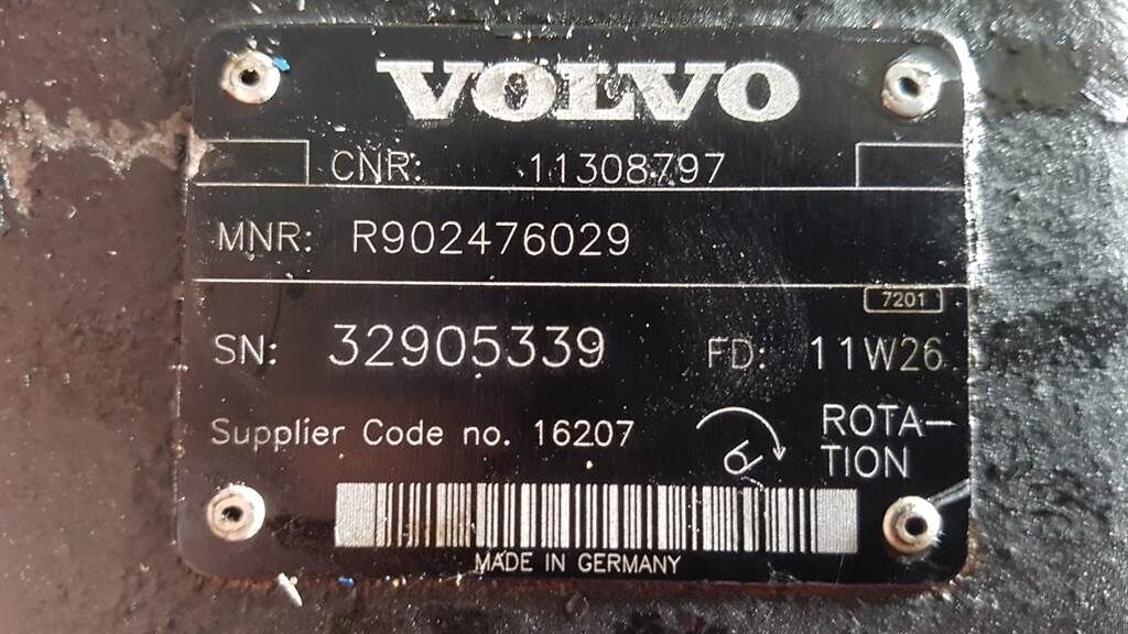 11308797 - L50F/L50G - Load sensing pump 3