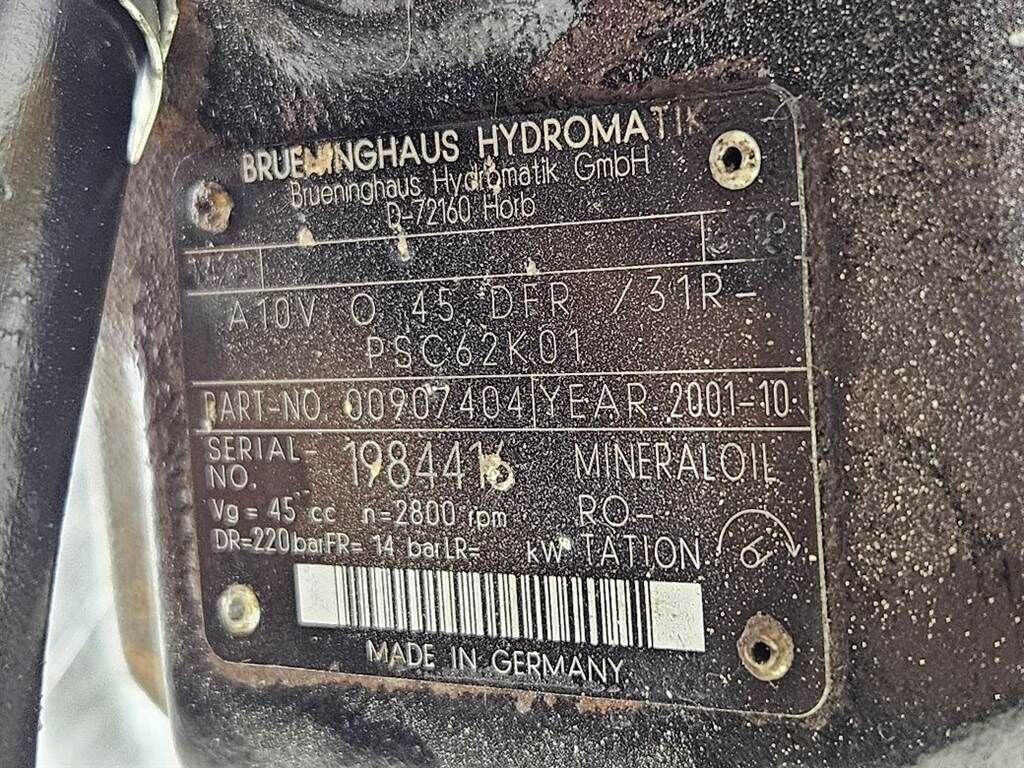 Brueninghaus A10VO45DFR/31R-Load sensing pump 3