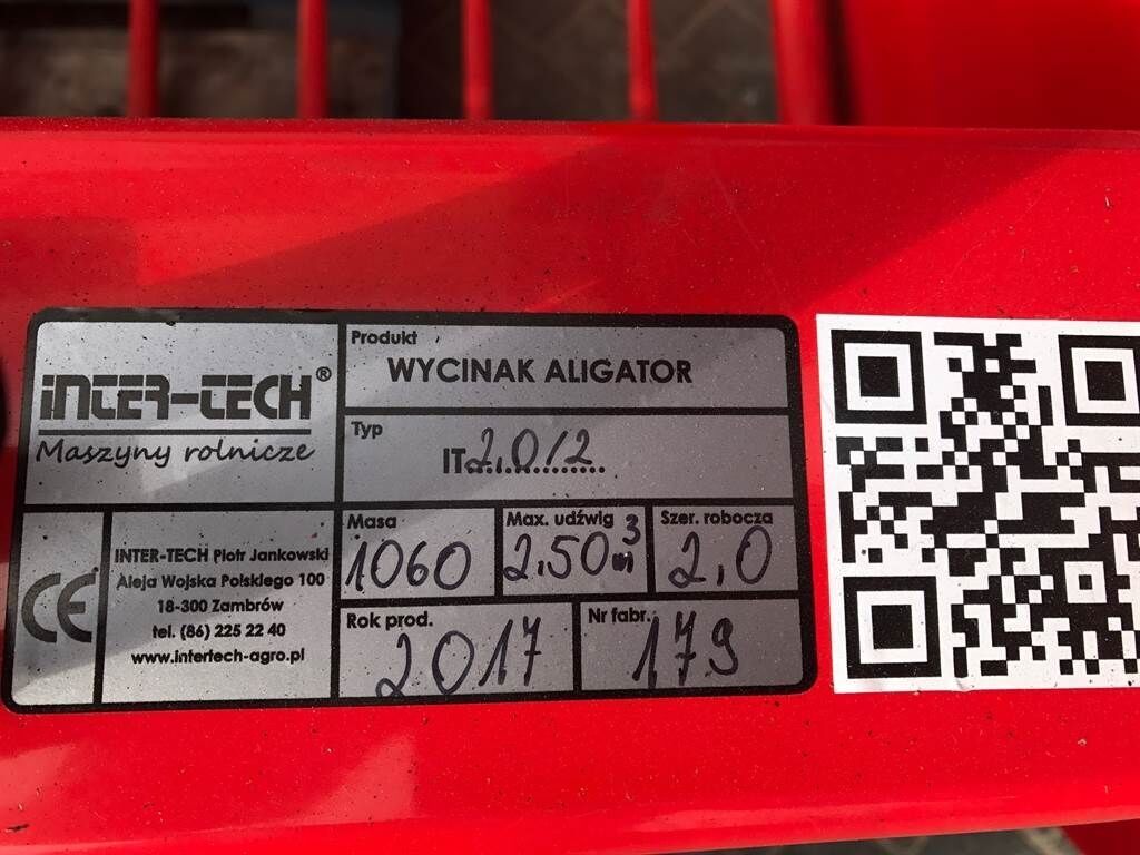 agro IT2.012 - 2,00 mtr - Silage cutter/Silagesc 2