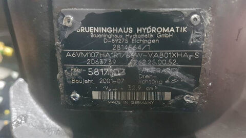 Sonstige Brueninghaus Hydromatik A6VM107HA1R1/63W -Volvo - Overbeek ...