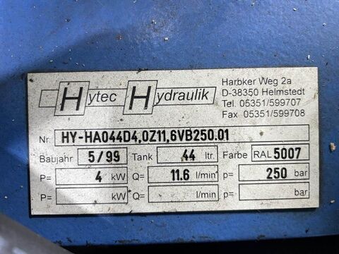 Sonstige HY-HA044D4,0Z11,6VB-4,0 KW-Compact-/steering uni