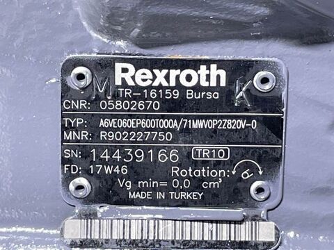 Sonstige 05802670-Rexroth A6VE060EP-Drive motor/Fahrmotor