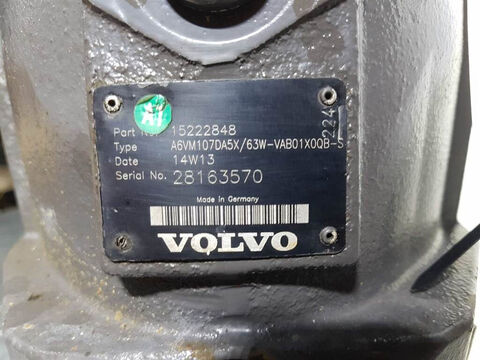 Sonstige A6VM107DA5X/63W -Volvo L30G-Drive motor/Fahrmoto