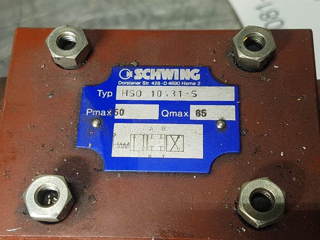 HSO 10431-S - Valve/Ventile/Ventiel 3