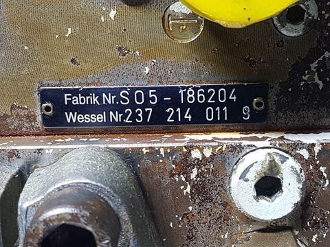 Sonstige Wessel hydraulik 237 214 011 9 - Zeppelin ZL 100
