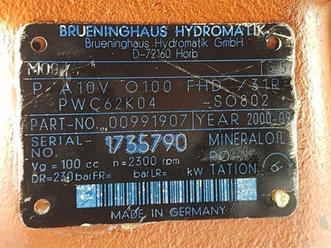 Sonstige Brueninghaus Hydromatik P A10VO100FHD/31R-R91099