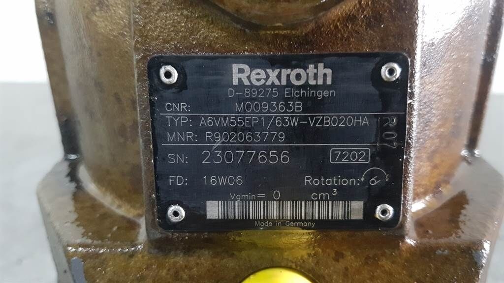 A6VM55EP1/63W - Drive motor/Fahrmotor/Rijmotor 3