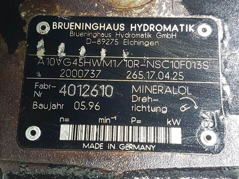 Sonstige Brueninghaus Hydromatik A10VG45HWM1/10R-R9020007