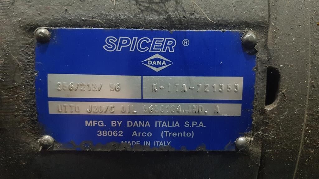 714MW-Dana Spicer 356/212/56- /Achse/As 3