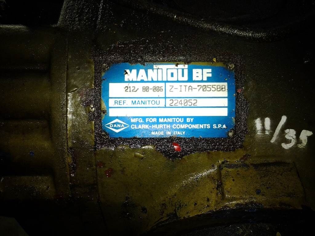 Dana 212/80-006 - /Achse/As 3