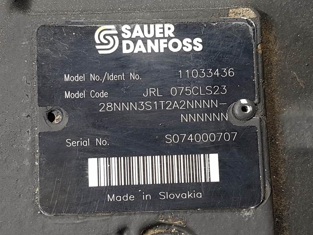 11033436-Sauer Danfoss JRL075CLS2328-Pump 3