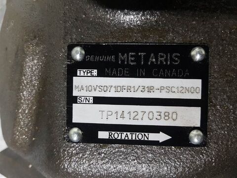 Sonstige Metaris MA10VSO71DFR1/31R-PSC12N-Load sensing pu