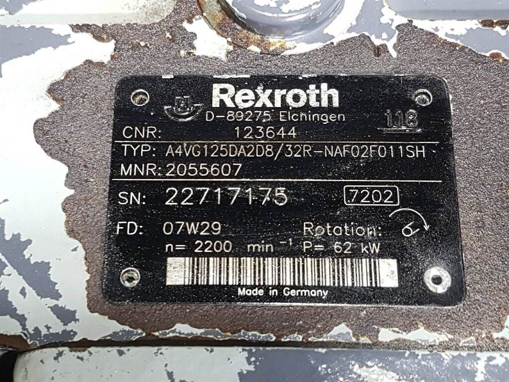 A4VG125DA2D8/32R-123644 / R902055607-Drive pump 3