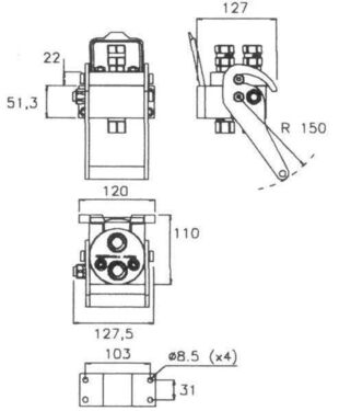 2P206212GMC - Quick coupler/Schnellkupplung 2