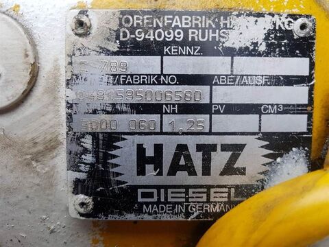 Sonstige BG-Hatz Z789- /Motor