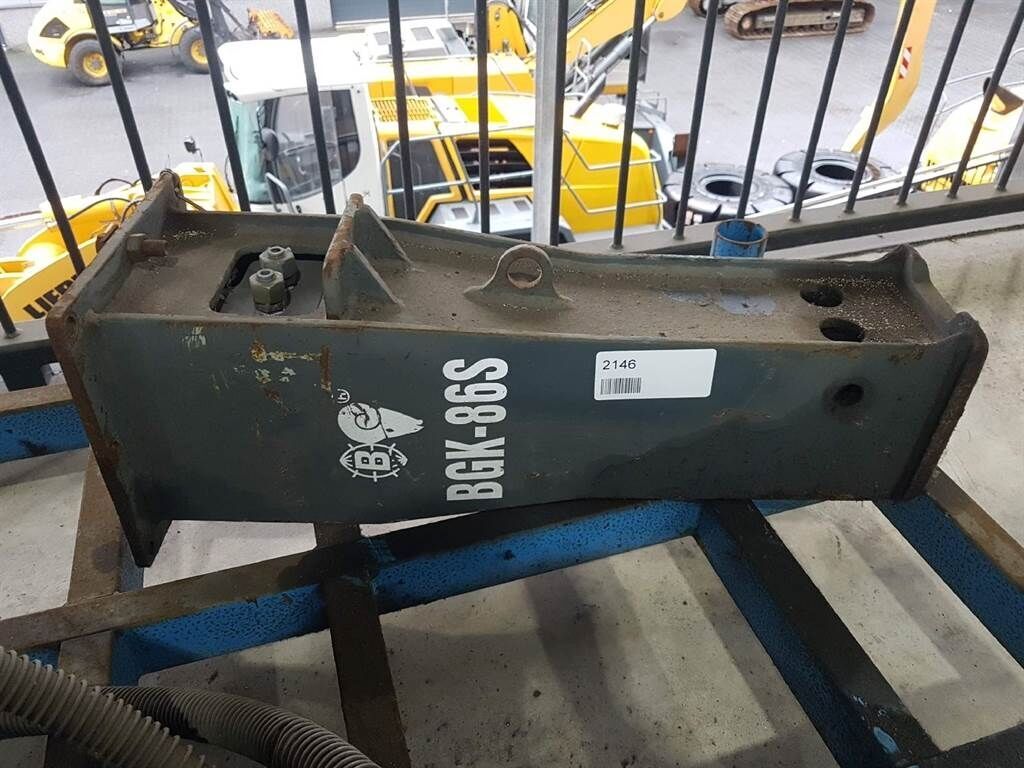 Bento BGK86S Hydraulic hammer/Hydraulikhämmer Overbeek