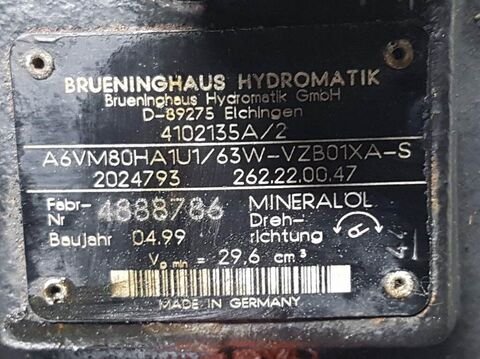Sonstige AL75-Brueninghaus A6VM80HA1U1/63W-Drive motor