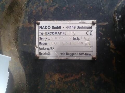 Sonstige Nado Excomat NE 565 - Bobcat - Quick coupler