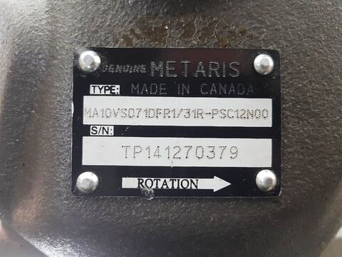 Sonstige Metaris MA10VSO71DFR1/31R-PSC12N-Load sensing pu