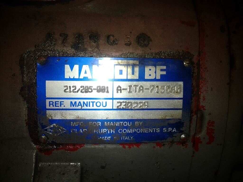 Dana 212/205-001 - Manitou MT 932.25 - 3