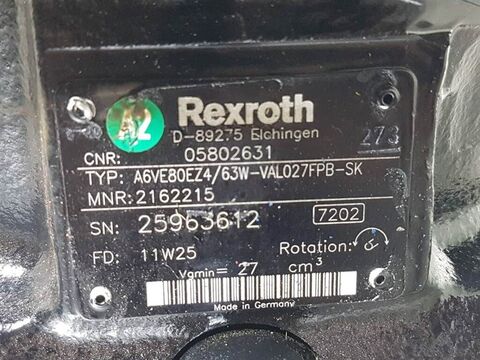 Sonstige 05802631-Rexroth A6VE80EZ-Drive motor/Fahrmotor